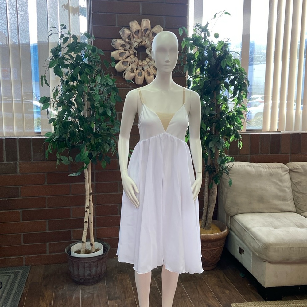 White lyrical dress